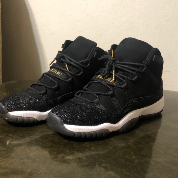 kids jordan 11 retro heiress black stingray